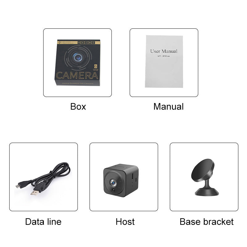 TAI VALLEY WIFI 1080P Micro Mini Camera Support TF Card AS02