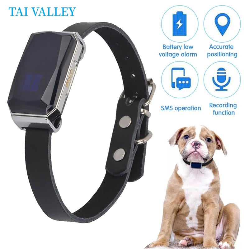 TAI VALLEY Cat Dog Locator Collar Gps Suministros Para Mascotas Smartgps Resistente Al Agu