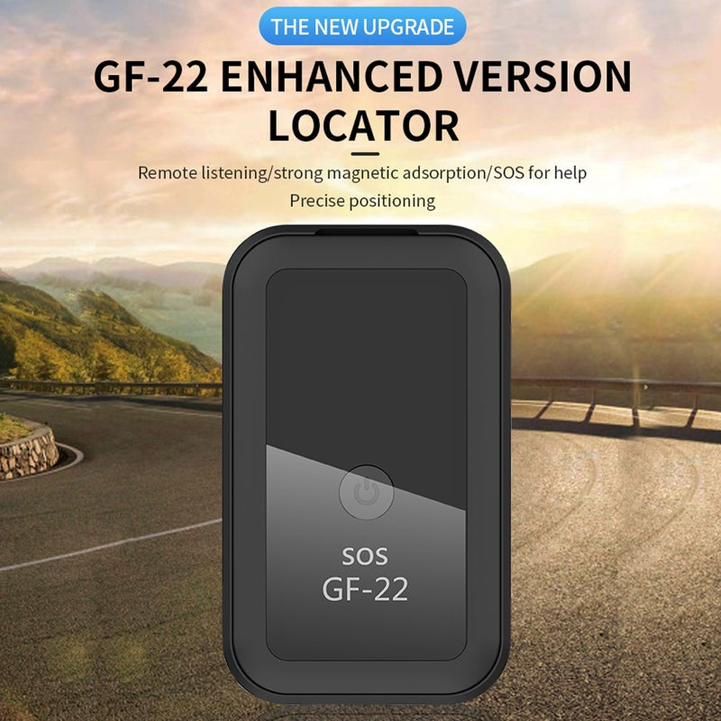 TAI VALLEY Car Map Navigation Locator Car Strong Magnetic GPS Free Installation Search and Rescue Device Anti-theft Alarm GF22
