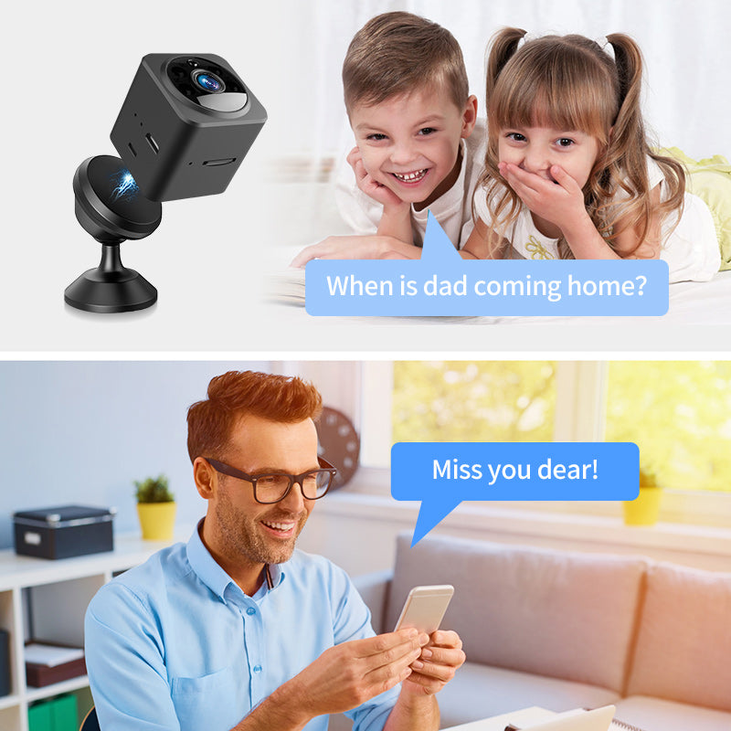TAI VALLEY WIFI 1080P Micro Mini Camera Support TF Card AS02