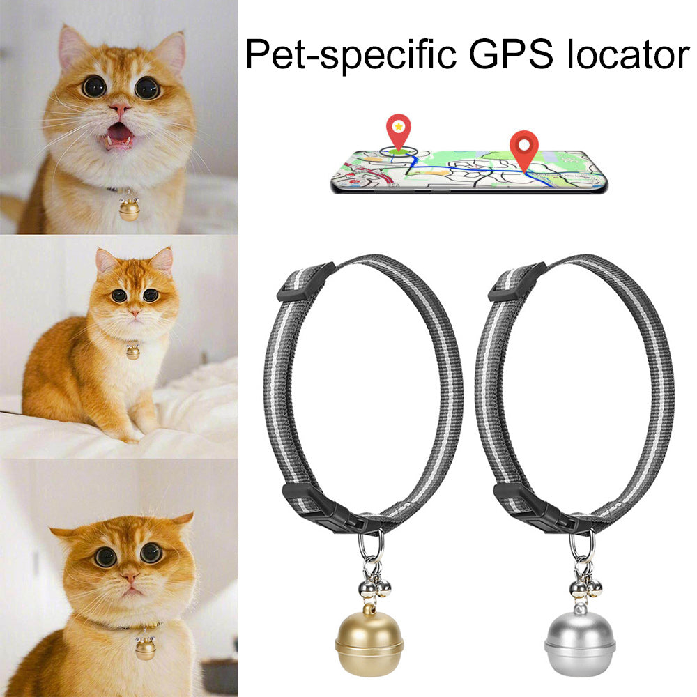 5Colour Cat Dog Pet Products Bell GPS Positioning Collar Waterproof Dustproof Quadruple Positioning G15
