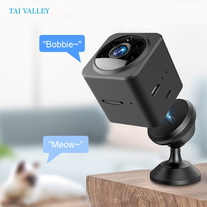 TAI VALLEY WIFI 1080P Micro Mini Camera Support TF Card AS02