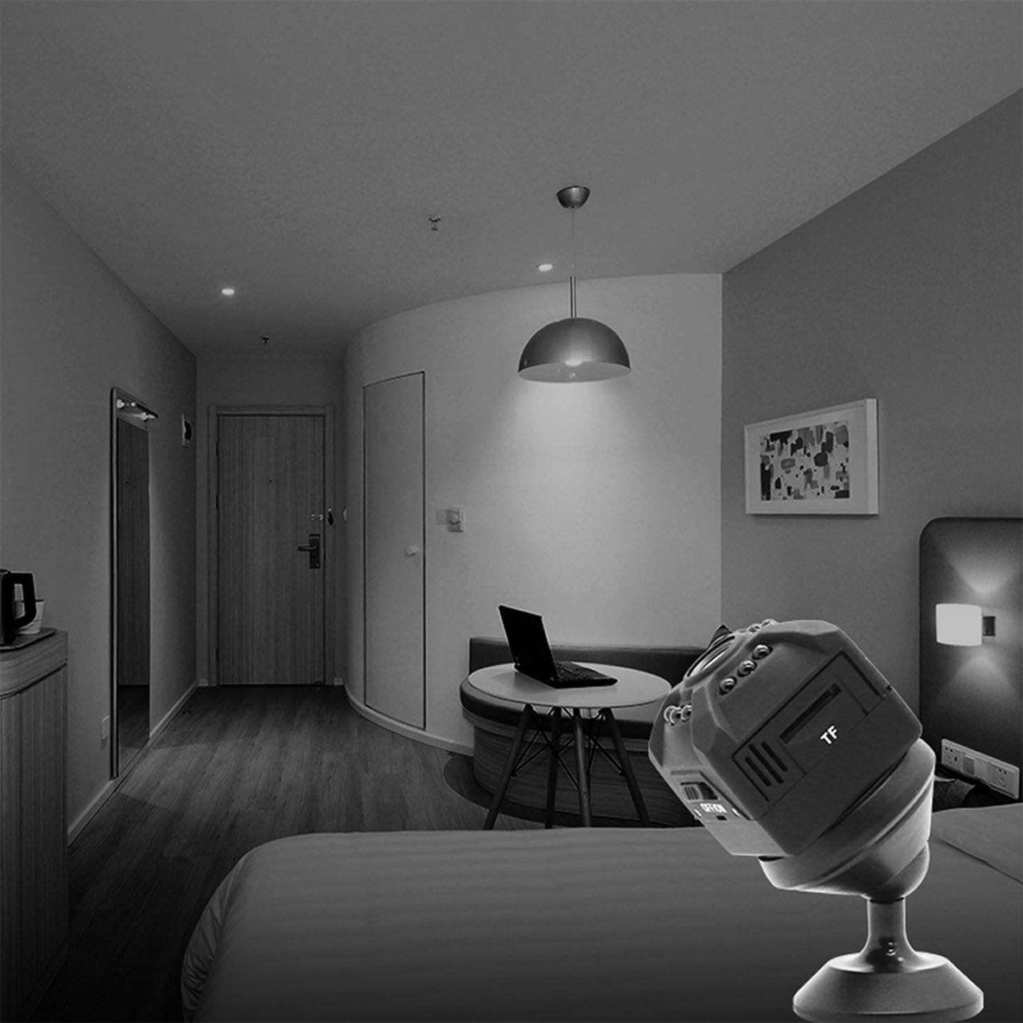 TAI VALLEY WIFI 1080P Home Security Smart Camera 12 Night Vision Lights AP Hotspot IR Detection Camera
