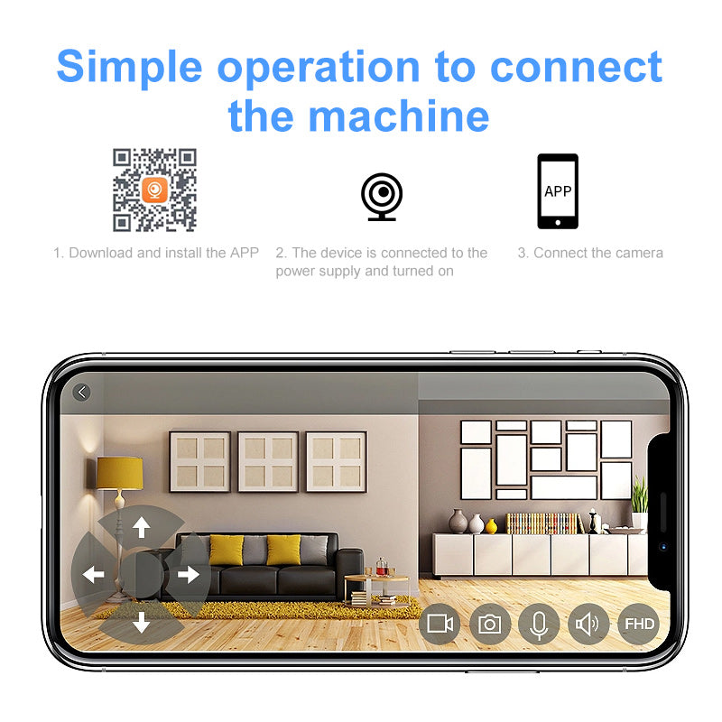 TAI VALLEY WIFI 1080P Micro Mini Camera Support TF Card AS02