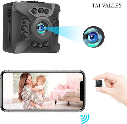 TAI VALLEY WIFI 1080P Home Security Smart Camera 12 Night Vision Lights AP Hotspot IR Detection Camera
