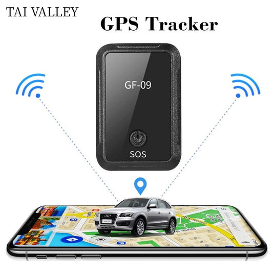 TAI VALLEY Car Map Navigation Locator Car Strong Magnetic GPS Free Installation Search and Rescue Device Anti-theft Alarm GF09